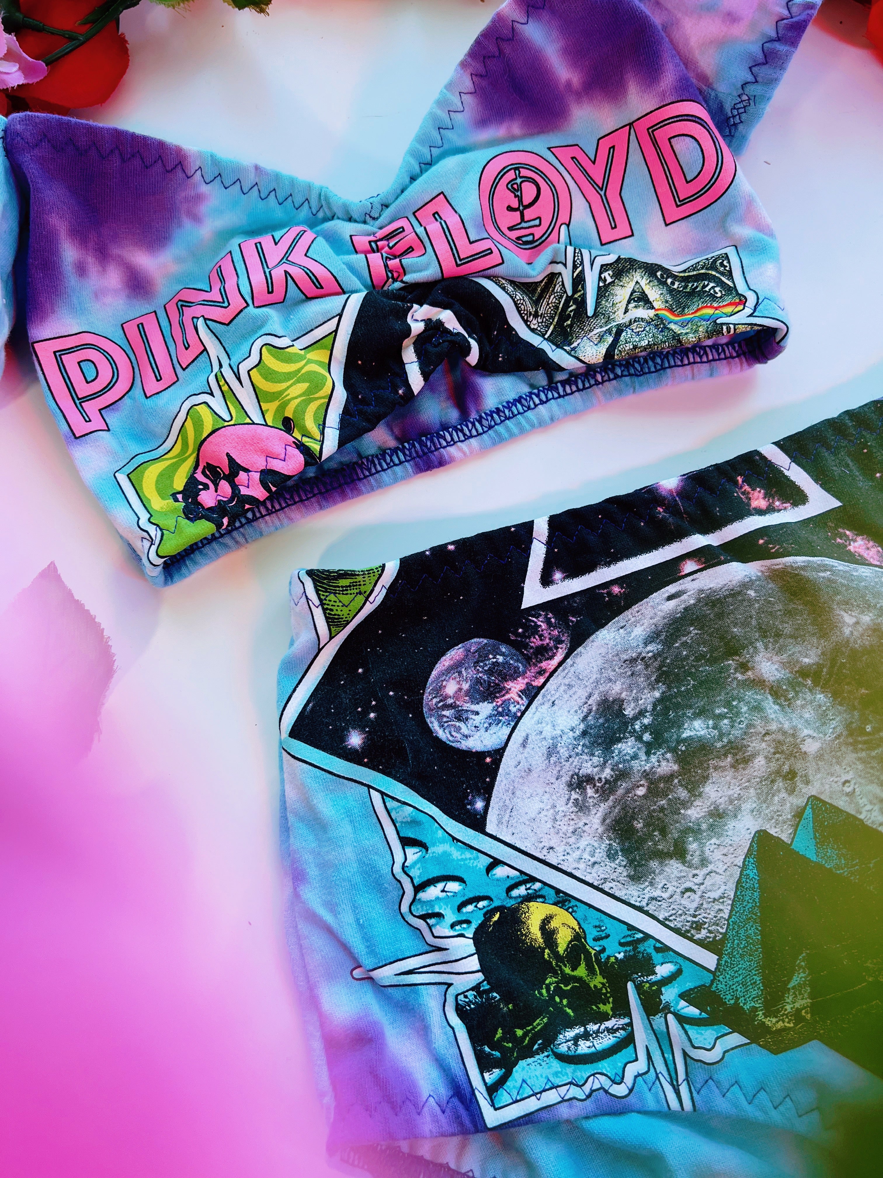Alexandrea Anissa Pink Floyd T-Shirt Lingerie Set