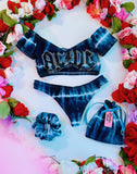 ACDC T-Shirt Lingerie Set